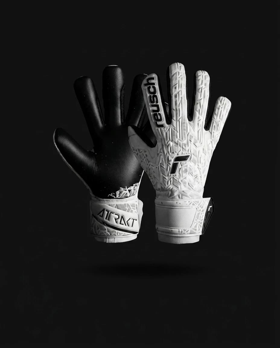 Guante de arquero REUSCH ATTRAKT FREEGEL SILVER WHITE