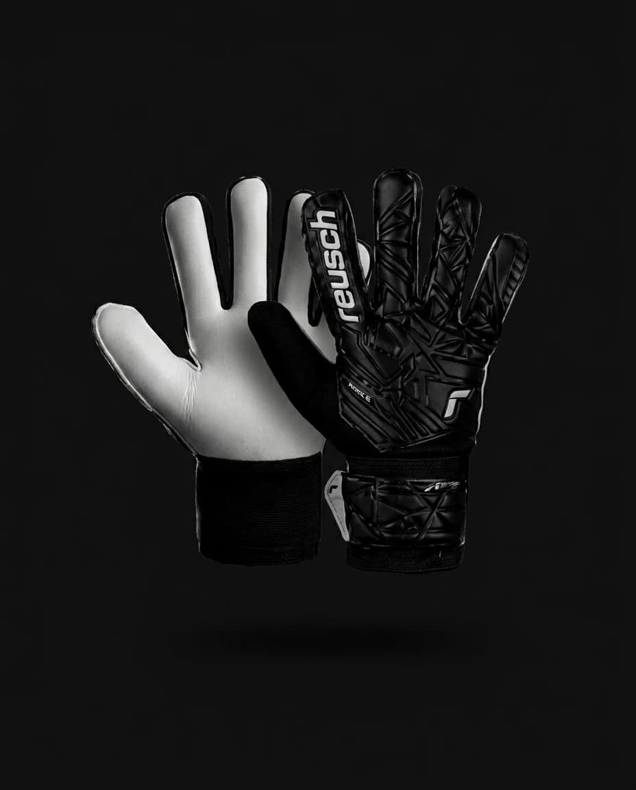 Guante de arquero REUSCH ATTRAKT STARTER SOLID JR BLACK