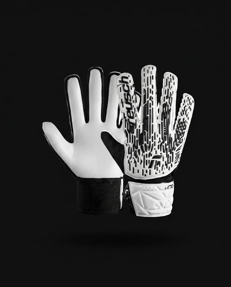 Guante de arquero REUSCH ATTRAKT STARTER SOLID JR WHITE